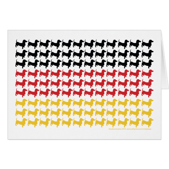 CARTÃO DOXIE-GERMAN-FLAG (Frente Horizontal)