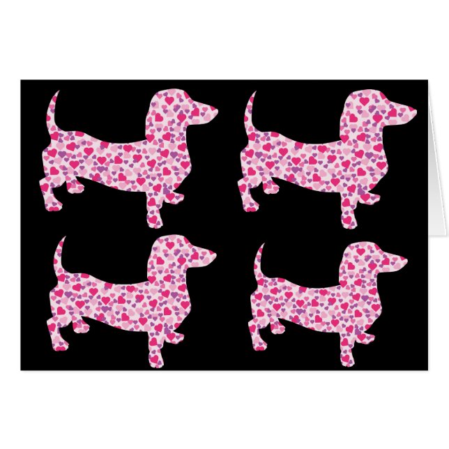 Cartão DOXIE-Hearts (Frente Horizontal)