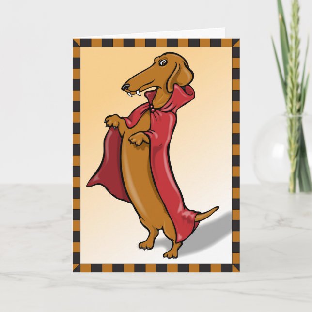 Cartão Doxula Halloween Card (Frente)