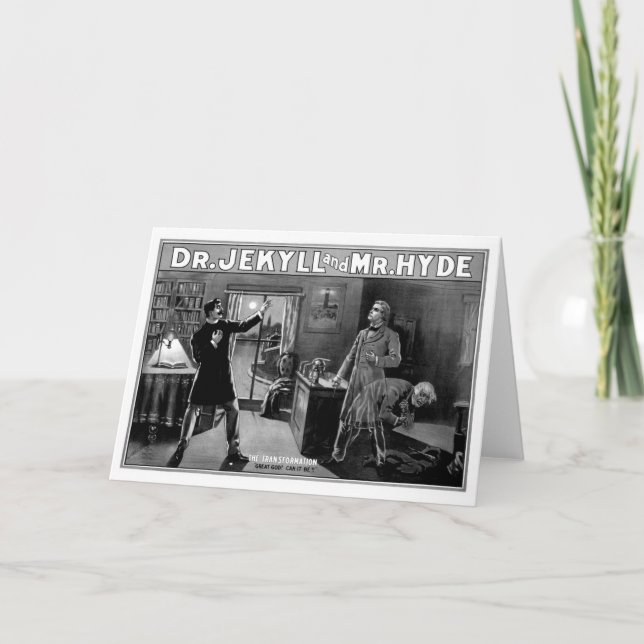 Cartão Dr. Jekyll and Mr. Hyde (Frente)