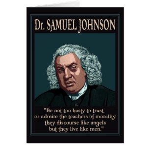 Cartão Dr. Samuel Johnson