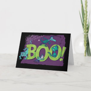 Cartão Dr. Seuss BOO! Gráfico de Halloween