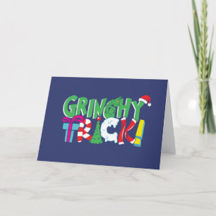 Cartão Dr. Seuss Truque Grinch