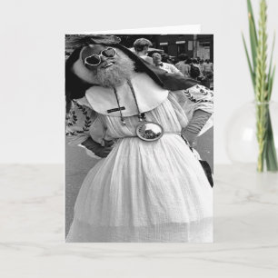 Cartão Drag Queen NYC. 1989