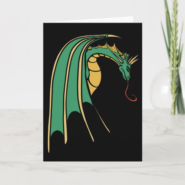 Cartão Dragão (Frente)