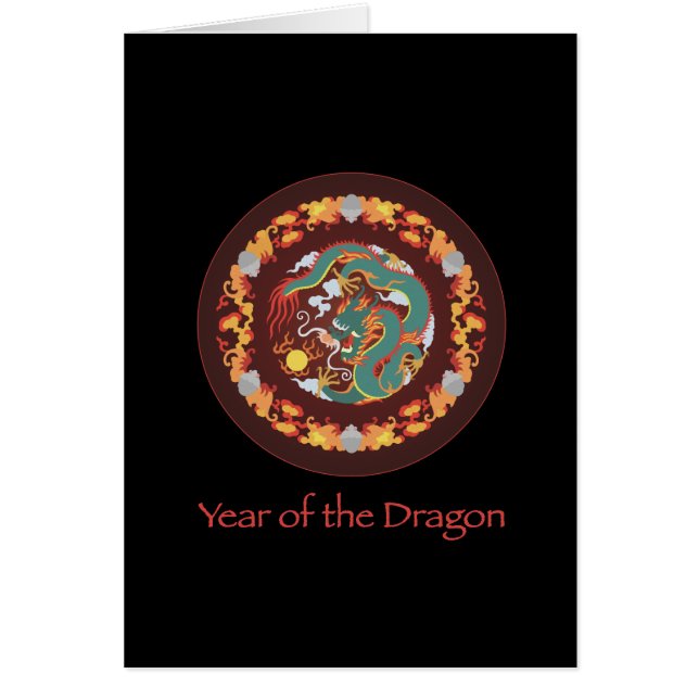 Cartão Dragão (Frente)