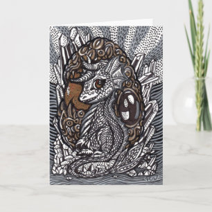 Cartão Dragão bebê