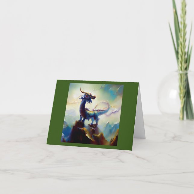 Cartão Dragão chinês (12) (Frente)