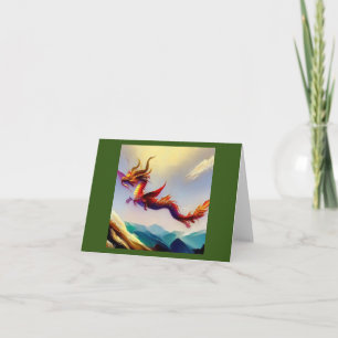 Cartão Dragão chinês (25)