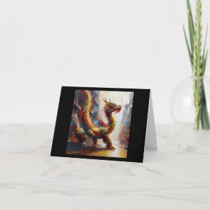 Cartão Dragão chinês (4)