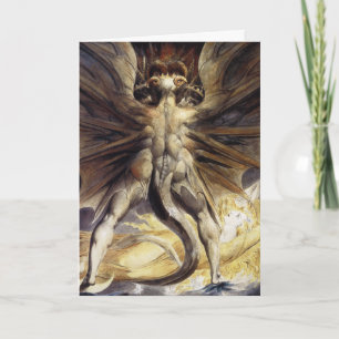 Cartão Dragão/Convite para Festas de Halloween