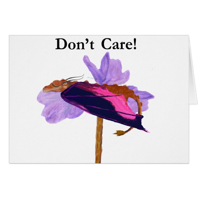 Cartão Dragão Dormindo (Frente Horizontal)