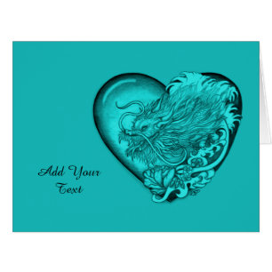 Cartão Dragão Heart