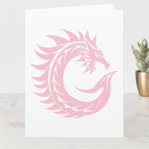 Cartão Dragão - Letra Estiletada C, Dragão - Alfabeto, Mo