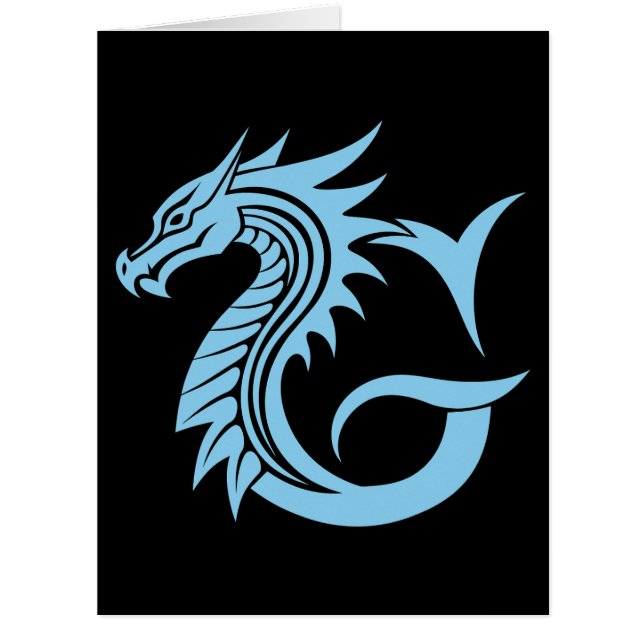 Cartão Dragão - Letra Estiletada G, Dragão - Alfabeto, Mo (Frente)