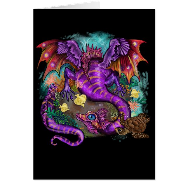 Cartão Dragão marinho (Frente)