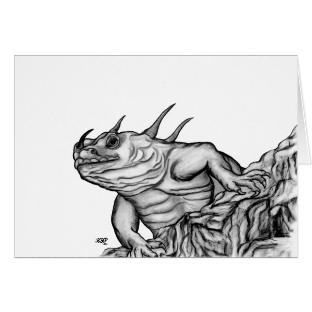 Cartão Dragão no Rock (Frente Horizontal)