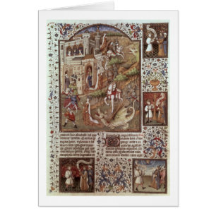 Cartão Dragões da matança de St George