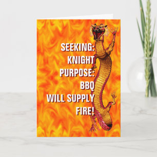 Cartão Dragon Birthday