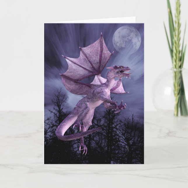 Cartão Dragon Moon (Frente)