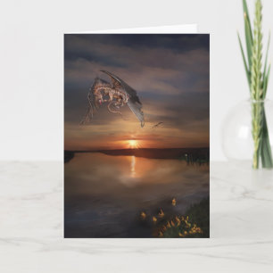 Cartão Dragon Sunset