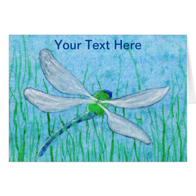 Cartão Dragonfly (Frente Horizontal)