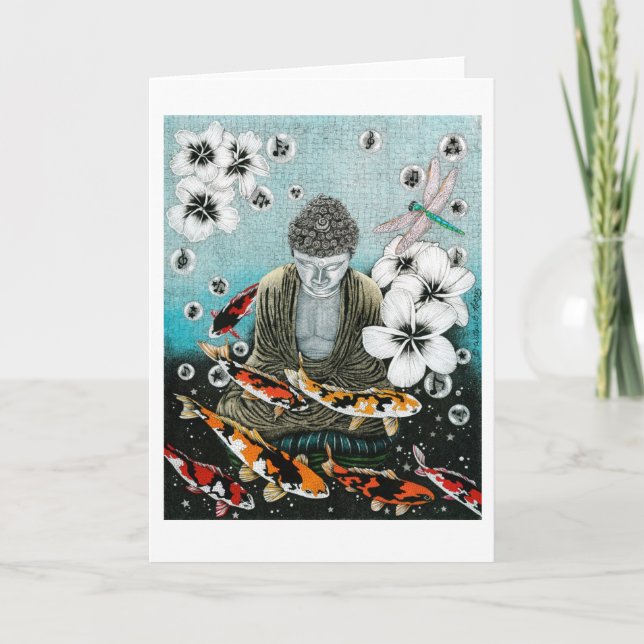 Cartão Dragonfly Dream V (Peace & Prosperity) (Frente)