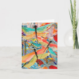 Cartão Dragonfly Frenzy