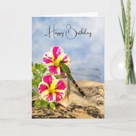 Cartão Dragonfly No Aniversário De Petunia