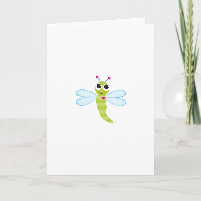 Cartão Dragonfly Notecard (Frente)