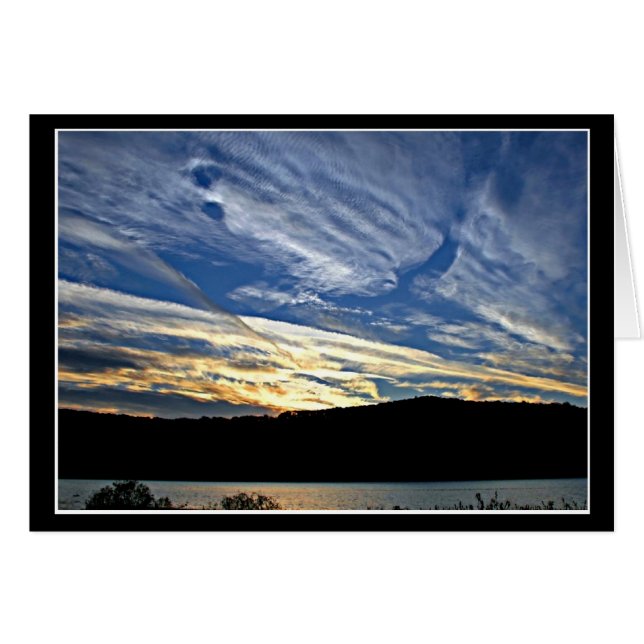 Cartão Drama No Céu (Frente Horizontal)