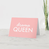 Drama Queen | Moderna Trendy Cute Pink Na moda Div