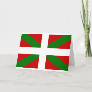 Cartão Drapeau pays Basque euskadi