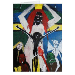 CARTÃO DREAD AS RED HEAD JESUS