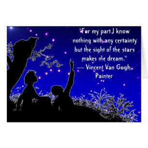 Cartão Dream Big Greeting Card