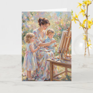 Cartão Dream Big Mother's Day Card