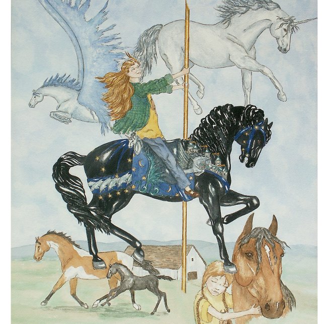 Cartão "Dream Carousel" (Criador carregado)