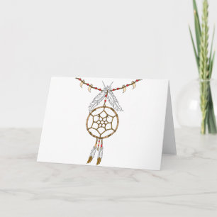 Cartão Dream Catcher Necklace