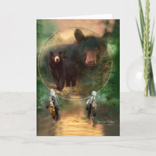 Cartão Dream Catcher - Spirit Of The Bear ArtCard