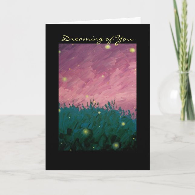 Cartão Dreaming of You Greeting Card (Frente)
