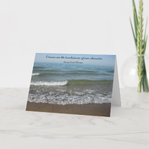 Cartão Dreams Thoreau Graduation Card