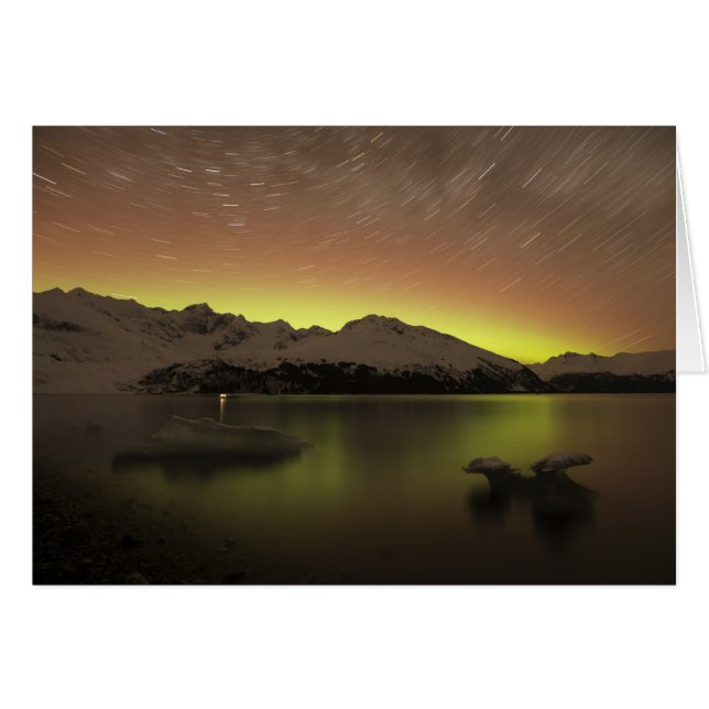 Cartão Dreamy Aurora (Frente horizontal)