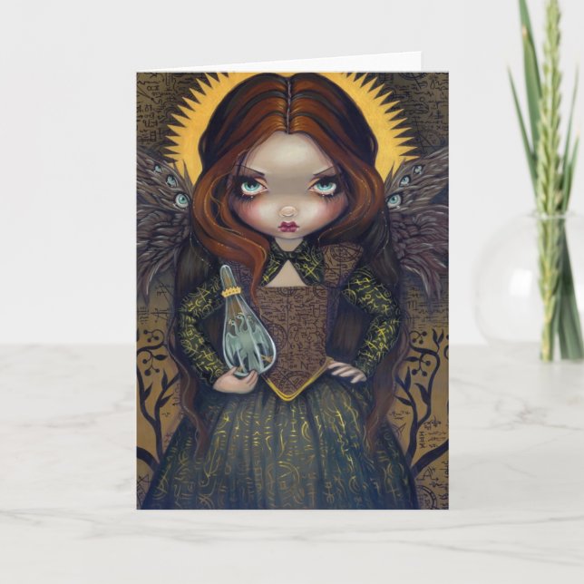 Cartão "Dress of Alchemy" Greeting Card (Frente)