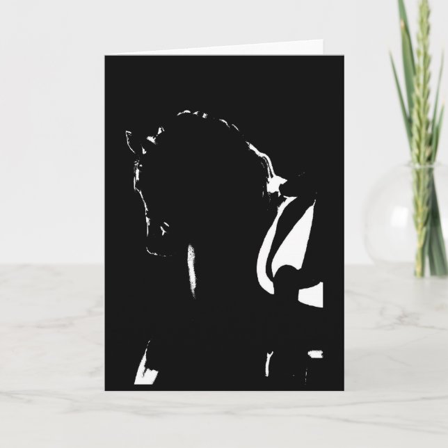 Cartão Dressage card (Frente)