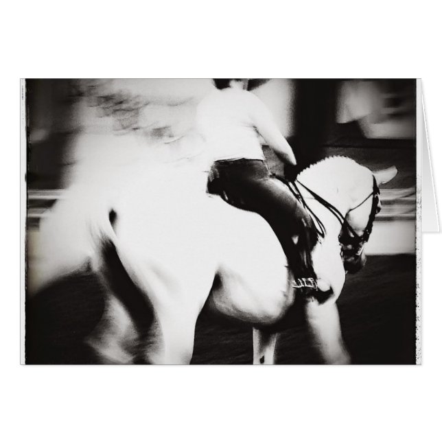 Cartão Dressagem (Frente Horizontal)