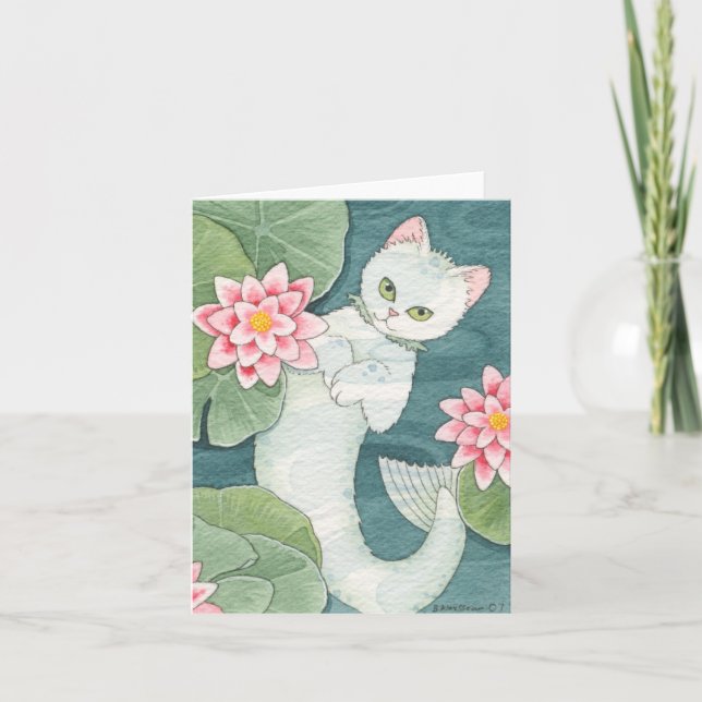 Cartão Drifting mercat notecard (Frente)