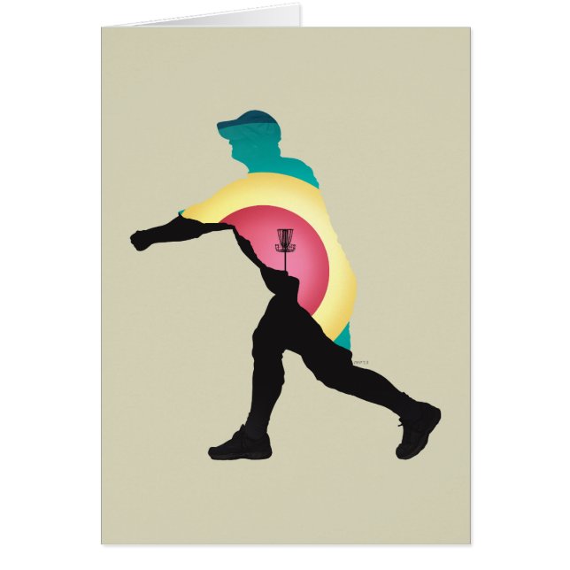 Cartão Driver de Golf de Disco (Frente)