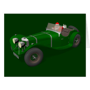 Cartão Driver Santa Claus Happy Jaguar SS 90