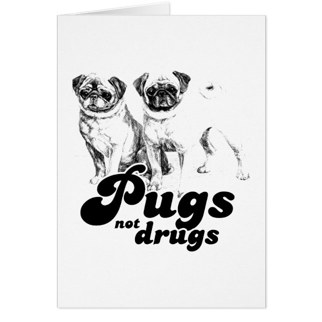 CARTÃO DROGAS 2 DOS PUGS NÃO (Frente)