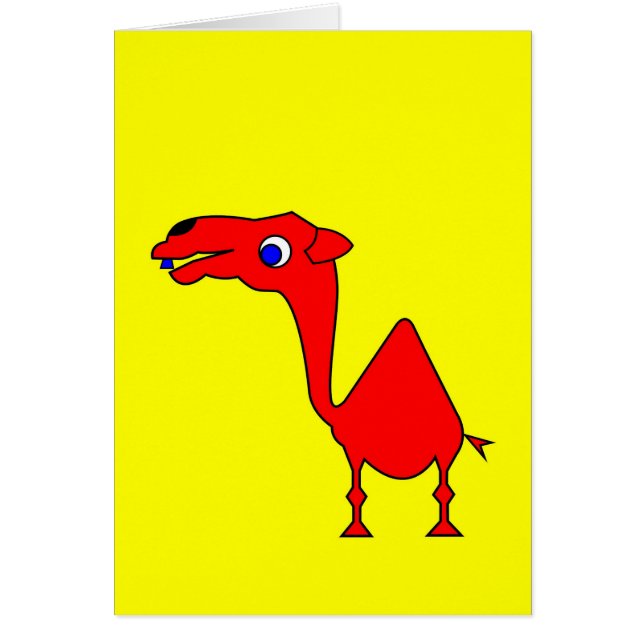 Cartão Dromedário (Frente)